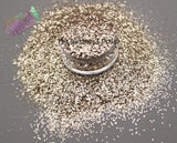 TARNISHED GOLD .6mm metallic hexagon glitter- Heavy Metallics-