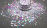PETTICOATS AND BOWS glitter mix- Majestic Mixes -