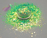 LIZARD GLAM Color shift holographic glitter- Fantasy Charade -
