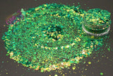 LIZARD GLAM Color shift holographic glitter- Fantasy Charade -