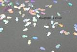 CHILLY WILLY PENGUIN shape holographic Glitter- Pixie Shapes-