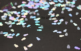 CHILLY WILLY PENGUIN shape holographic Glitter- Pixie Shapes-