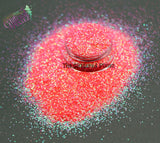 PEACH BELLINI iridescent fine glitter- Pixie Glitz-