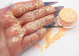 ORANGE DREAM .8MM glitter - Aurora Australis collection!