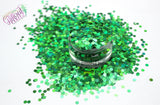 EMERALD CITY 2.5mm hex holographic glitter- Pixie Glitz Collection