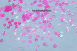 SMILEY FACE shape Glitter with cutout shapes - Pixie Shapes-
