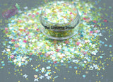 FRANCESCA UV light Reactive ( see pics) glitter mix -Pixie Glitz-