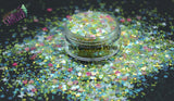 FRANCESCA UV light Reactive ( see pics) glitter mix -Pixie Glitz-