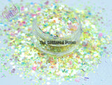 FRANCESCA UV light Reactive ( see pics) glitter mix -Pixie Glitz-