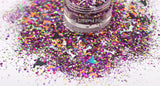 MONSTER MASH - Chunky Glitter Mix w/ bats, bones - Halloween Collection