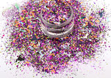 MONSTER MASH - Chunky Glitter Mix w/ bats, bones - Halloween Collection