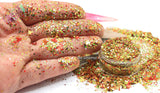 AUTUMN BREEZE- Fall Chunky Glitter mix - Loose glitter for nail art, face, body, hair, tumblers, craft supply, resin supply, freshie glitter