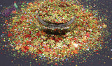 AUTUMN BREEZE- Fall Chunky Glitter mix - Loose glitter for nail art, face, body, hair, tumblers, craft supply, resin supply, freshie glitter