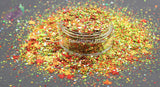 AUTUMN BREEZE- Fall Chunky Glitter mix - Loose glitter for nail art, face, body, hair, tumblers, craft supply, resin supply, freshie glitter