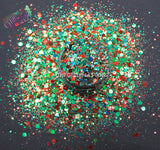 ZEUZ Color Shift holographic glitter- Fantasy Charade