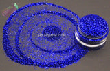 SAPPHIRE SPARKS .4mm metallic hexagon glitter- Heavy Metallics-