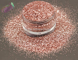 ROSE GOLD .4mm metallic hexagon glitter- Heavy Metallics