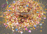 AUTUMN DAYS Glitter mix -AUTUMN  Fall  Loose Glitter for Nail art, Hair, Face, Body, Tumblers, Craft supply, Resin supply, Freshie Glitter