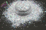 A WINTERs EVE STROLL Glitter mix Loose Glitter for Nail art, Hair, Face, Fun, Body, Tumblers, Craft supply, Resin supply, Freshie Glitter