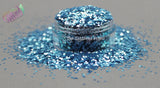 FROZEN 1mm Glitter - Optical Illusion:(Color Shifting glitter) -