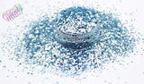 FROZEN 1mm Glitter - Optical Illusion:(Color Shifting glitter) -