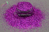 GRAPE NERDZ .6mm Holographic hex glitter- Pixie Glitz Collection