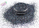 MIDNIGHT HOLLOW .6mm Holographic hex glitter- Pixie Glitz Collection