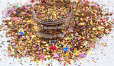 AUTUMN DAYS Glitter mix -AUTUMN  Fall  Loose Glitter for Nail art, Hair, Face, Body, Tumblers, Craft supply, Resin supply, Freshie Glitter