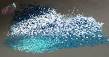 FROZEN 1mm Glitter - Optical Illusion:(Color Shifting glitter) -