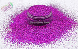 GRAPE NERDZ .6mm Holographic hex glitter- Pixie Glitz Collection