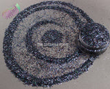 MIDNIGHT HOLLOW .6mm Holographic hex glitter- Pixie Glitz Collection