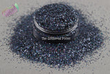MIDNIGHT HOLLOW .6mm Holographic hex glitter- Pixie Glitz Collection