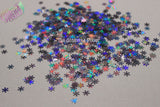 WYCKED SNOWFLAKE shaped glitter 6mm