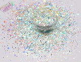 FAIRY GARDEN Glow in the dark glitter mix- Fantasy Charade