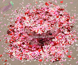 BE MINE Valentines glitter mix -