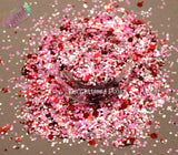 BE MINE Valentines glitter mix -