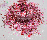 BE MINE Valentines glitter mix -