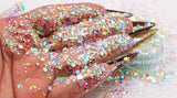 FAIRY GARDEN Glow in the dark glitter mix- Fantasy Charade