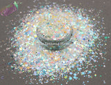 FAIRY GARDEN Glow in the dark glitter mix- Fantasy Charade