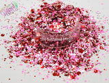 BE MINE Valentines glitter mix -