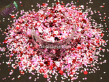 BE MINE Valentines glitter mix -