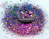 CESARE Color Shift holographic glitter- Fantasy Charade