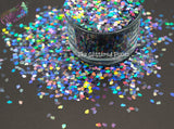 RAIN CLOUD 3mm cloud shape glitter- Pixie Shapes-