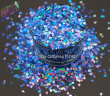 WATER DROP 3MM shape glitter- Pixie Shapes-