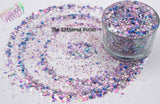 PARTY TIME textured glitter mix- Pixie Glitz-