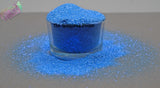 BLUE BIKINI - fine  .3mm hex glitter- Summer fantasy
