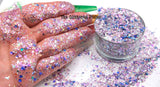 PARTY TIME textured glitter mix- Pixie Glitz-
