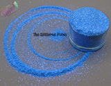 BLUE BIKINI - fine  .3mm hex glitter- Summer fantasy