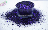NEBULA - CHUNKY MIX Glitter - Optical Illusion: (Color Shifting glitter)
