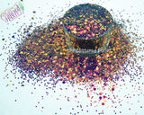 DRAGONS BREATH CHUNKY mix glitter mix- Fantasy Charade